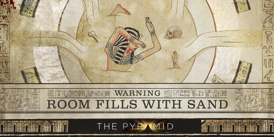 20thHorror's tweet photo. The Pyramid has deemed you worthy of a royal burial. #ThePyramid #FoxHorror http://t.co/MzONaezrUt