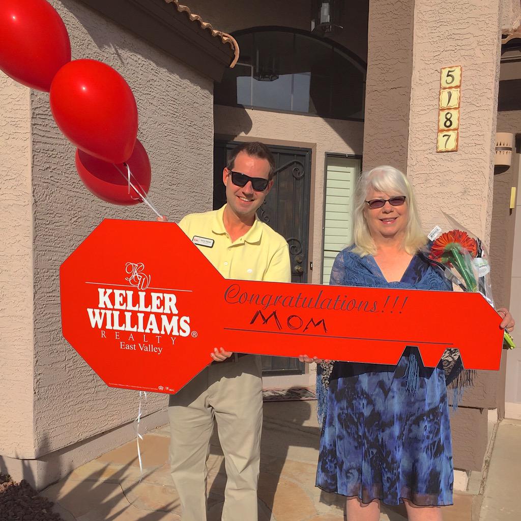 Congrats to my Mom on buying a new house, and for moving to AZ from Maryland!