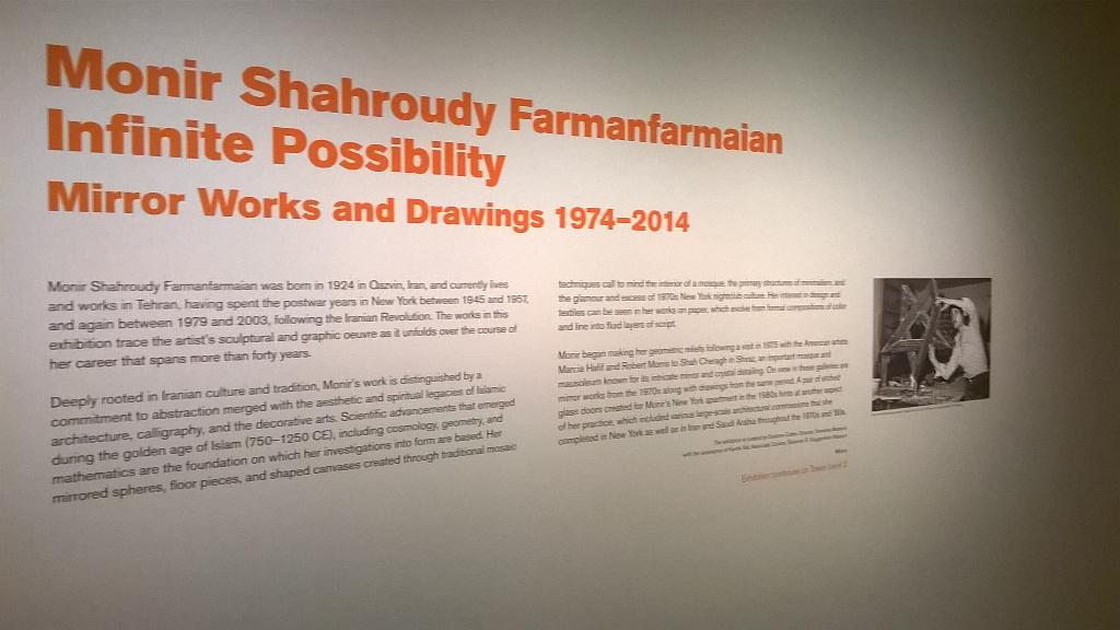 BowesArt's tweet photo. Monir S. Farmanfarmaian #drawings #plastermirrorsculptures and On Kawara #minimalconcept @Guggenheim #NewYork :) http://t.co/MrPEnxK0vT