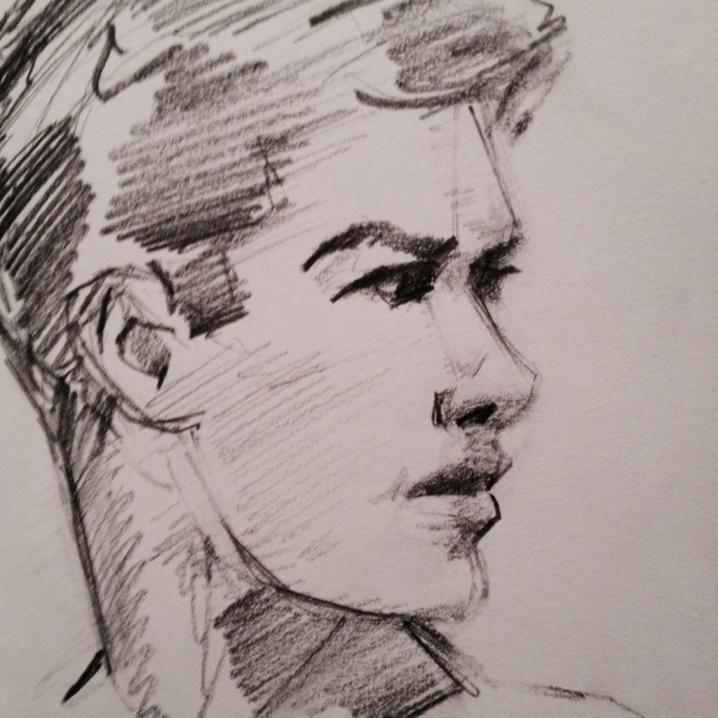 AdamWiebner's tweet photo. Drawing in the sketchbook... http://t.co/5BfYxXCxu1