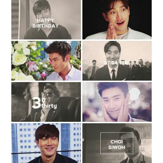 \"Jamy_AlvFig: Happy birthday Choi Siwon  