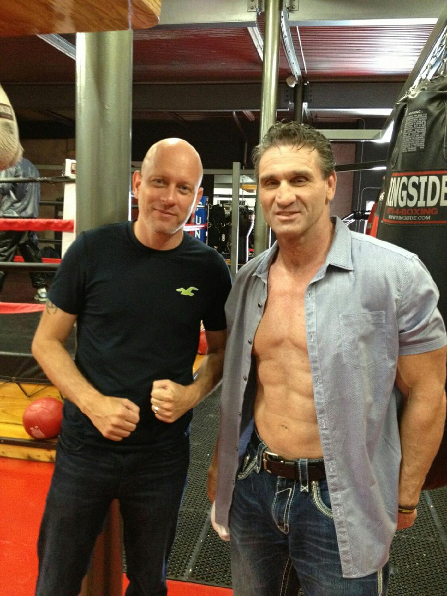 Hajimeathletics's tweet photo. #Hajime is making moves, the 1 and only Mr. Ken Shamrock #fighterssource http://t.co/l3QvSc0LHd