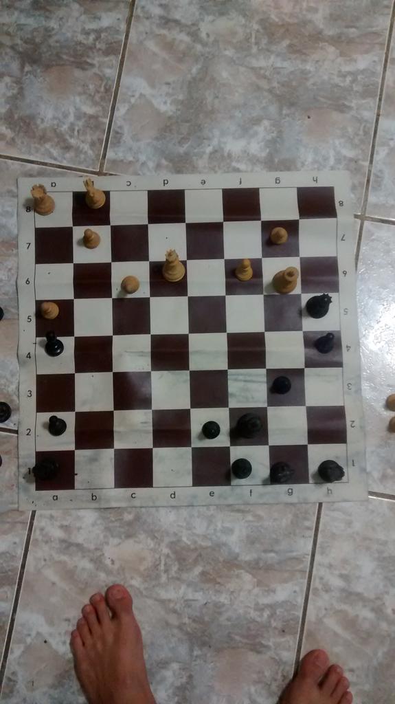 Red_Regiment's tweet image. And checkmate to white (God damn it I'm bored)