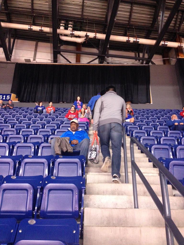 Look up look waaaaay up! Sec 615 row 22 seat 12 #CapitalOneSweeps upgraaaade!