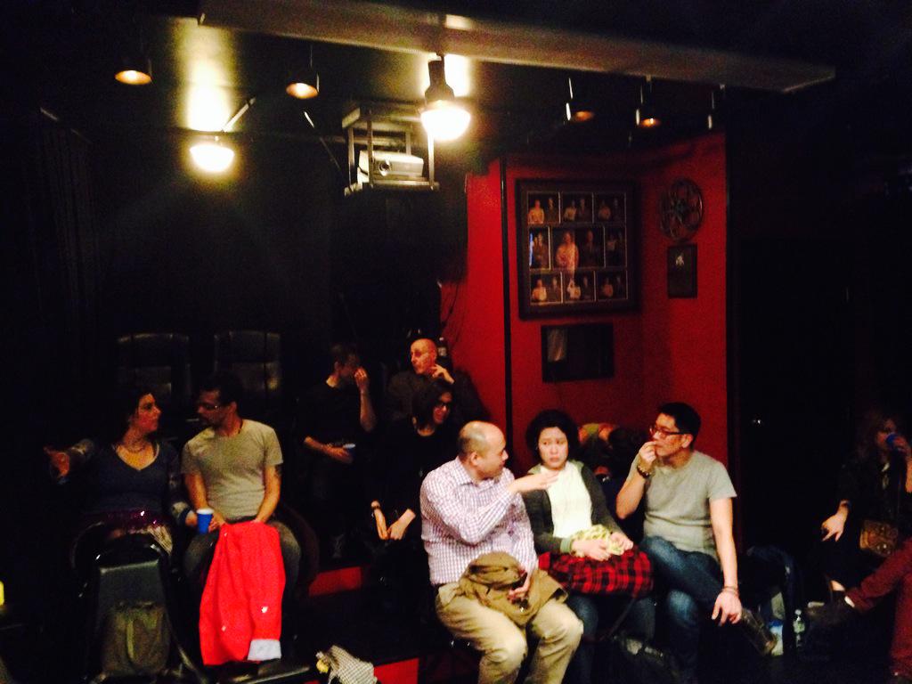 EPotemps's tweet photo. House is filling up! #BovaActorsWorkshop http://t.co/JibqNOR9wz