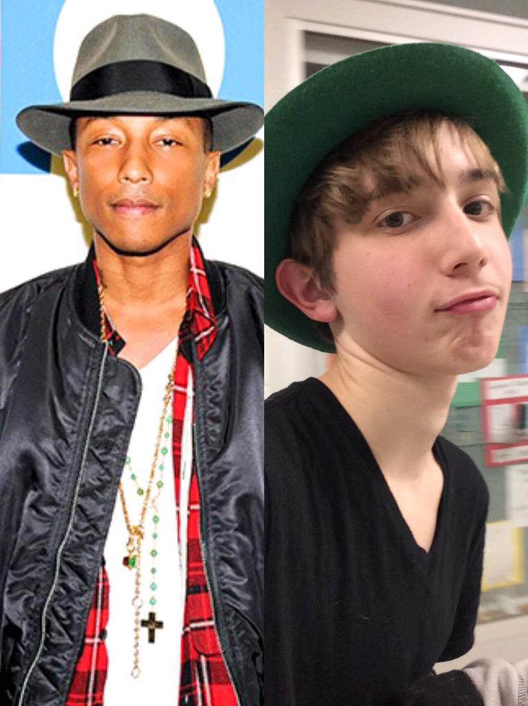 tarasandwich_'s tweet image. happy birthday to my brother and @Pharrell #practicallytwins