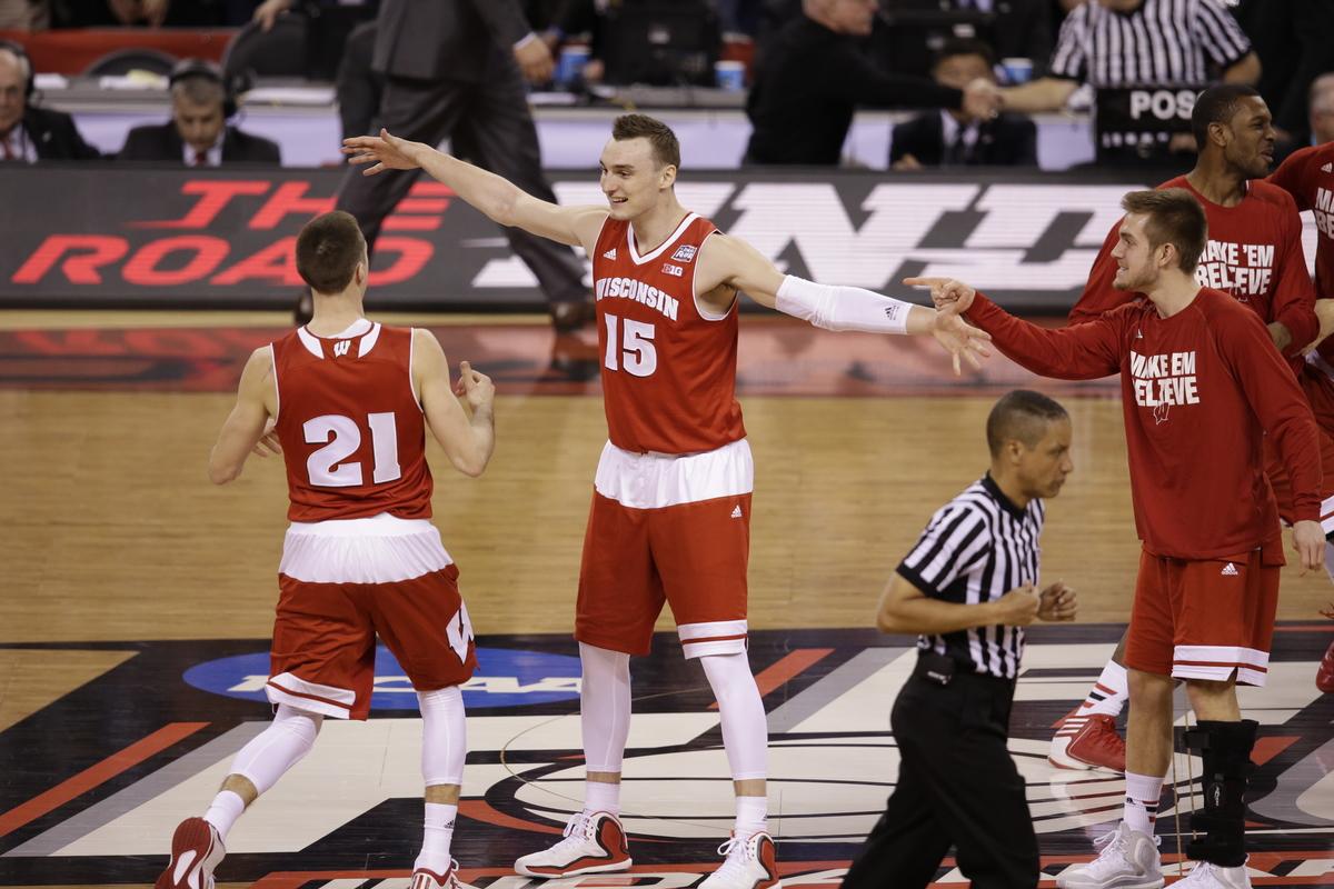 MarchMadnessMBB's tweet image. RETWEET if you're rooting for Wisconsin!