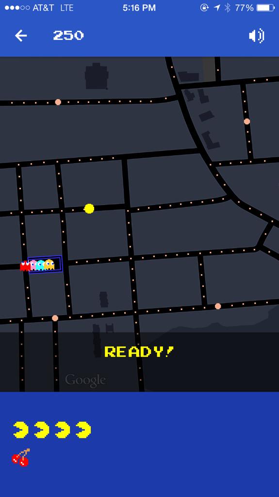 luiabooya's tweet photo. @googlemaps + PacMan is teaching me the importance of city planning http://t.co/INBRaxQUHm