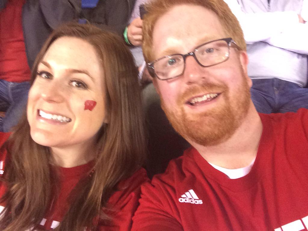 jlhaferman's tweet photo. Let's go Bucky! #MakEmBelieve #finalfour http://t.co/oudNHQ7cW7
