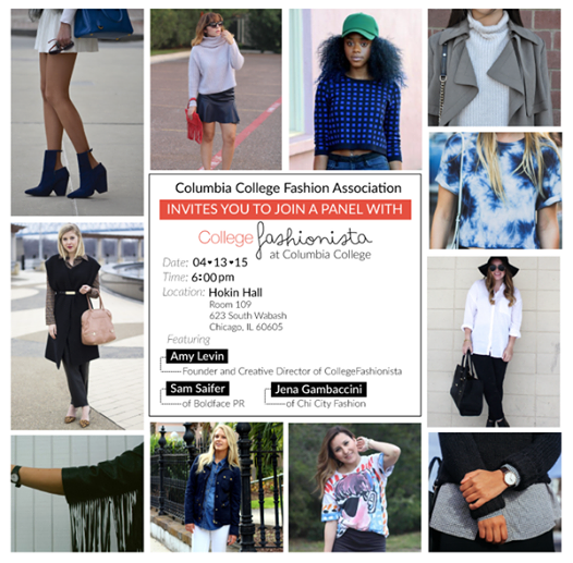 CCFashionAssoc's tweet photo. One week from today, CCFA will collab with @CFashionista to host a panel discussion featuring 3 very special guests! http://t.co/AvpY4zNLgA