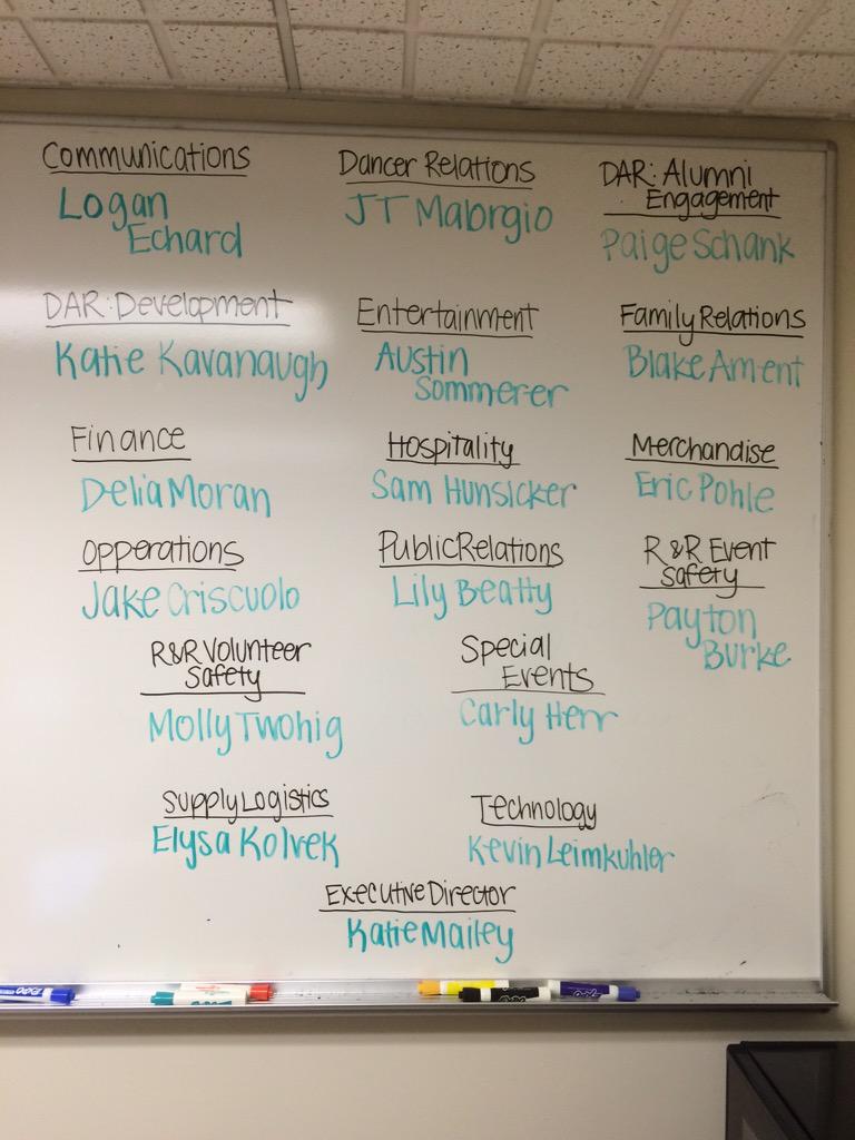 THON's tweet photo. Congratulations to the THON 2016 Executive Committee! http://t.co/wfRl9h0HzG