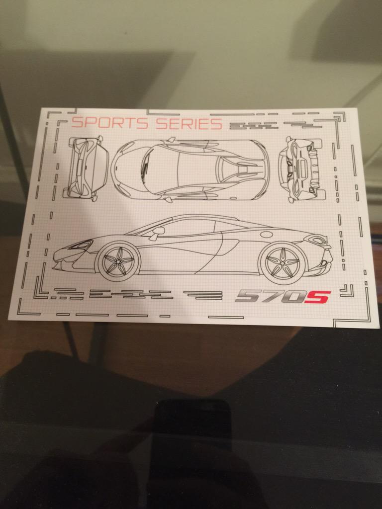 MrAutoCrit's tweet image. So the clever folks at #Mclaren were handing out these #570S blueprint cards and told me to download the app....