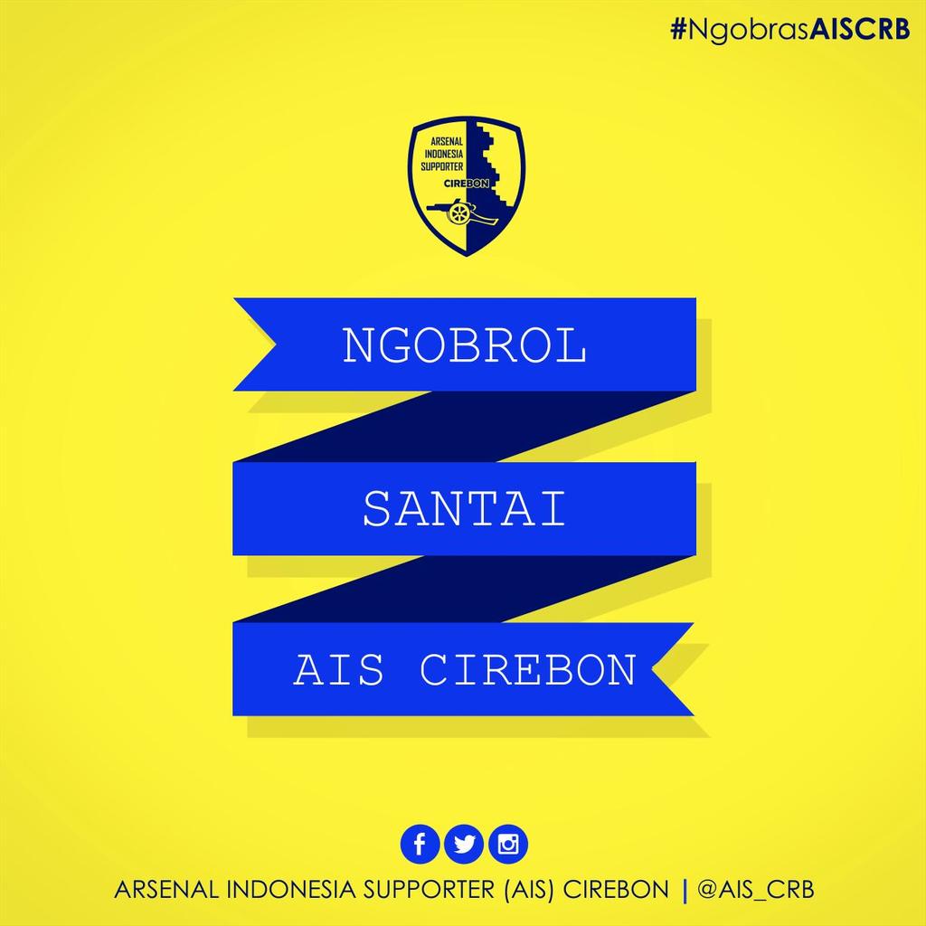 Selamat Pagi, nanti malam #NgobrasAISCRB di <a href="/JenggoerCirebon/">Jenggoer Cirebon</a> mulai pukul 19.00 WIB, yg mau daftar BAGBAR bs nanti mlm