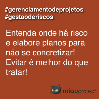 miauproject's tweet photo. Evite problemas, antecipe-se sempre! #gestaoderiscos #gestaodeprojetos http://t.co/kbzi97ByQL
