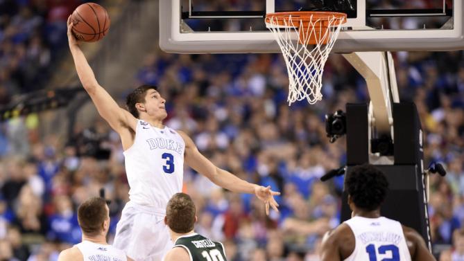 Grayson Allen epitomizes this quote, 'You have to BE ready. You don't have time to GET ready.'