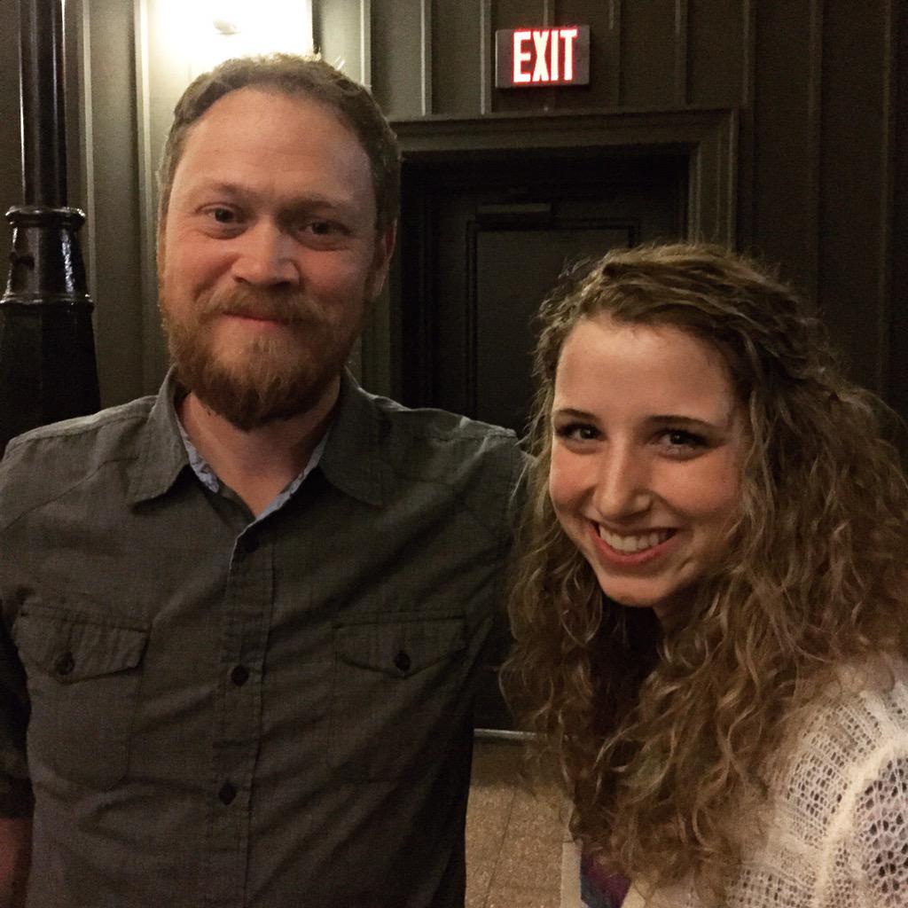 BilleyLou's tweet photo. @AndrewPeterson So cool to have met you! Thanks for the great show and for preaching the gospel! http://t.co/CaN5zv0PPk