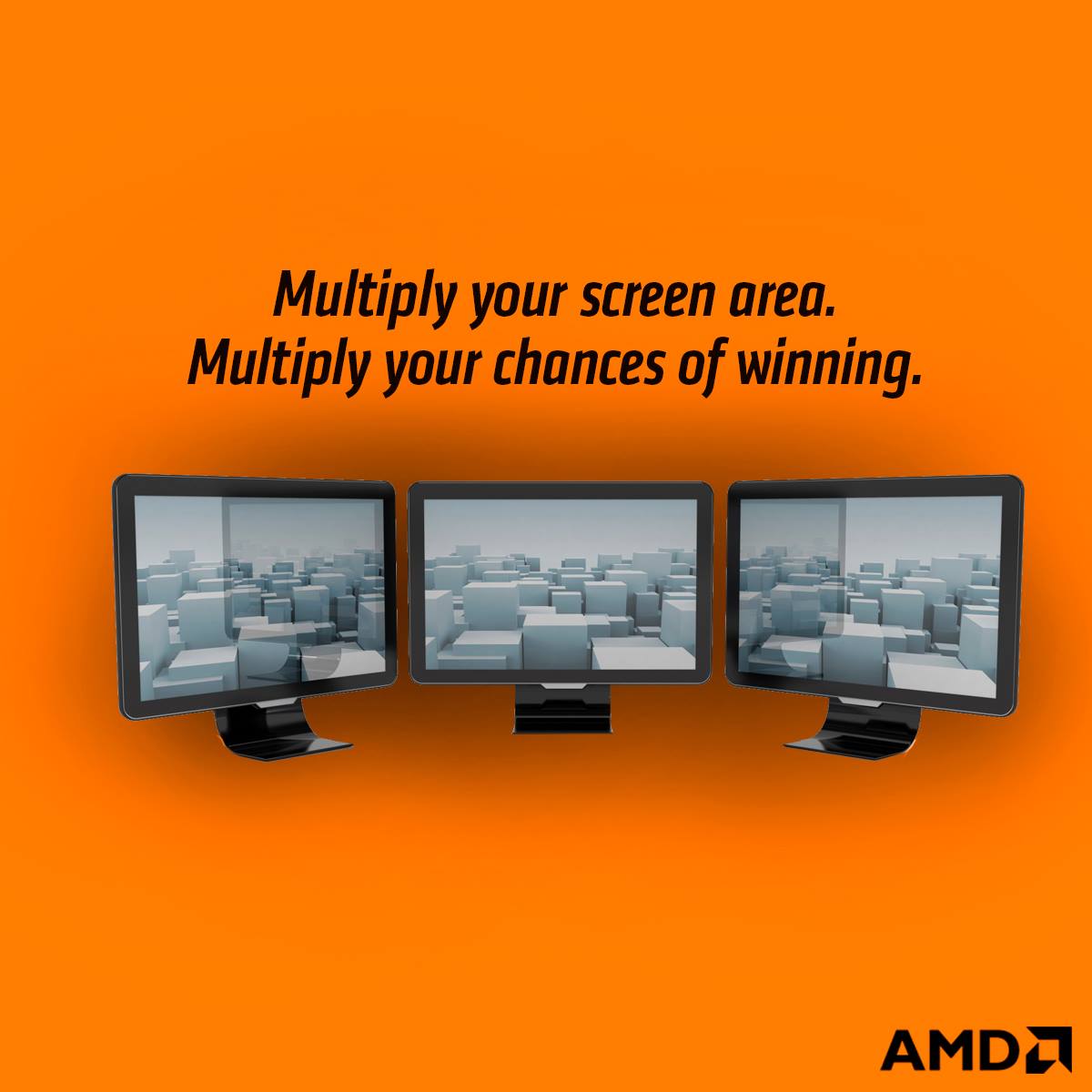 AMDIndonesia's tweet image. Dengan #AMDEyefinity nikmati sudut pandang lebih luas saat main game atau desain!