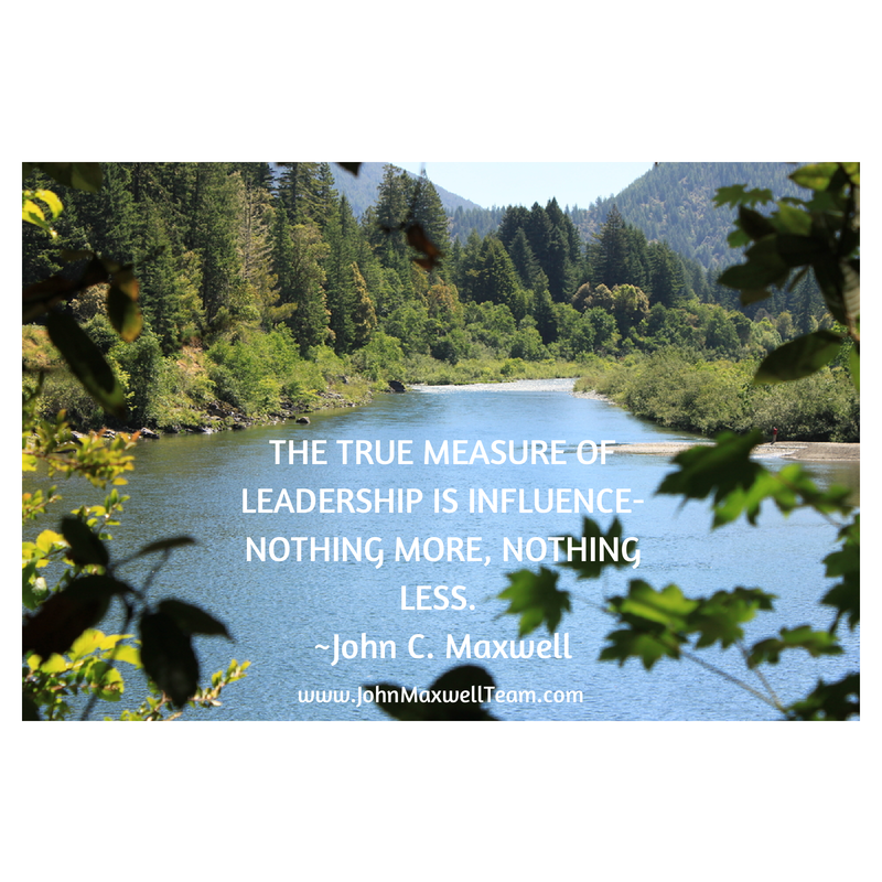 The true measure of leadership is influence, nothing more, nothing less. ~John Maxwell #JMTeam