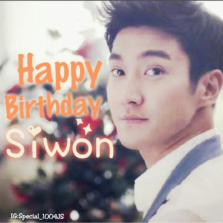 Happy Birthday Choi Siwon  