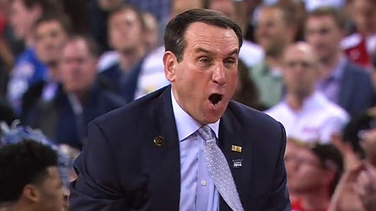 Local12's tweet image. Coach K leads Duke to 5th National Championship: bit.ly/1NPIlBf