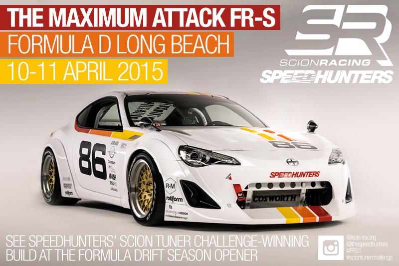 Speedhunters's tweet photo. Our #ScionTunerChallenge FR-S will be making an appearance at FD Long Beach at the @ScionRacing booth. See you there! http://t.co/uky2EAfJc3