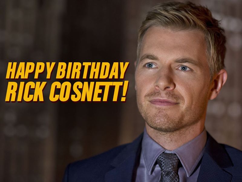 Happy Birthday Rick Cosnett! You were amazing in and you\re brilliant in  