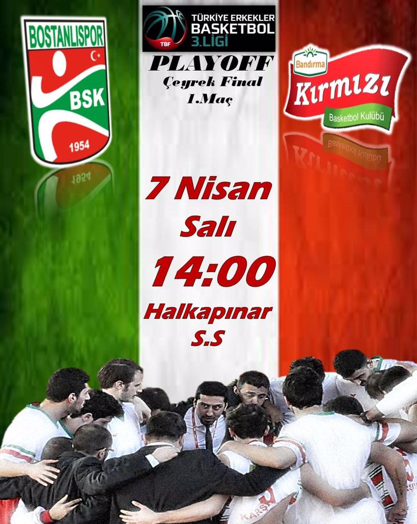 Maç Günü | 
Rakip: Bandırma Kırmızı
Yer: Halkapınar Spor Salonu  
Saat:14:00