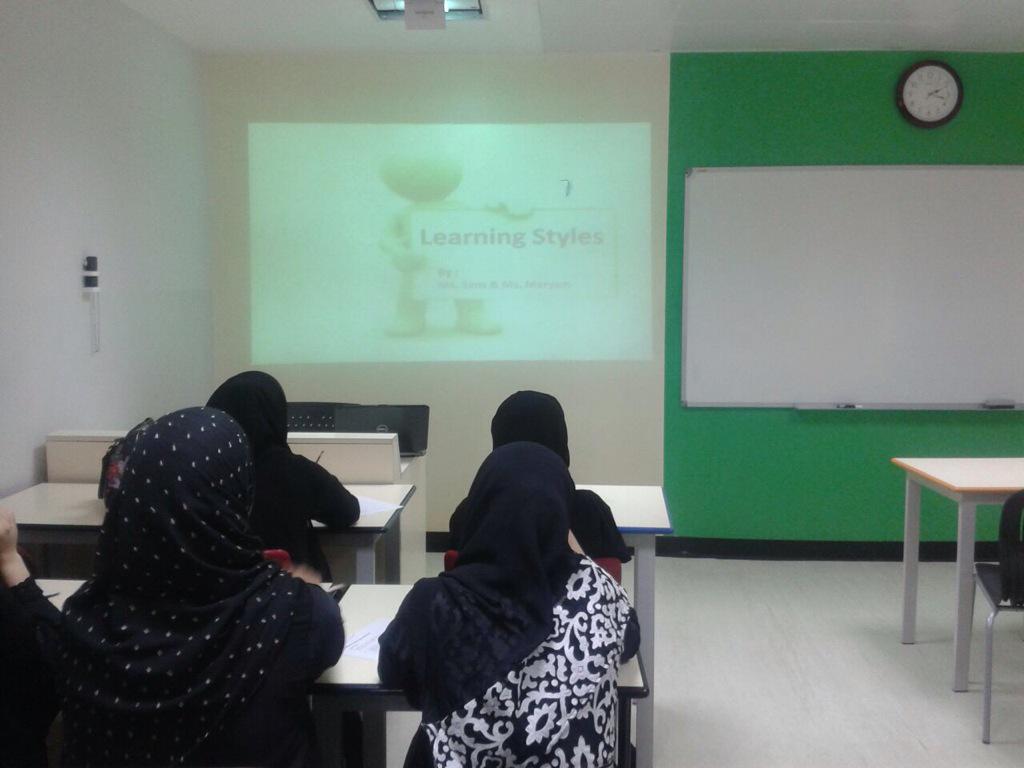 Riyadh_aljana's tweet photo. Learning styles #MECWeek2 http://t.co/Ffu9vY4T0D