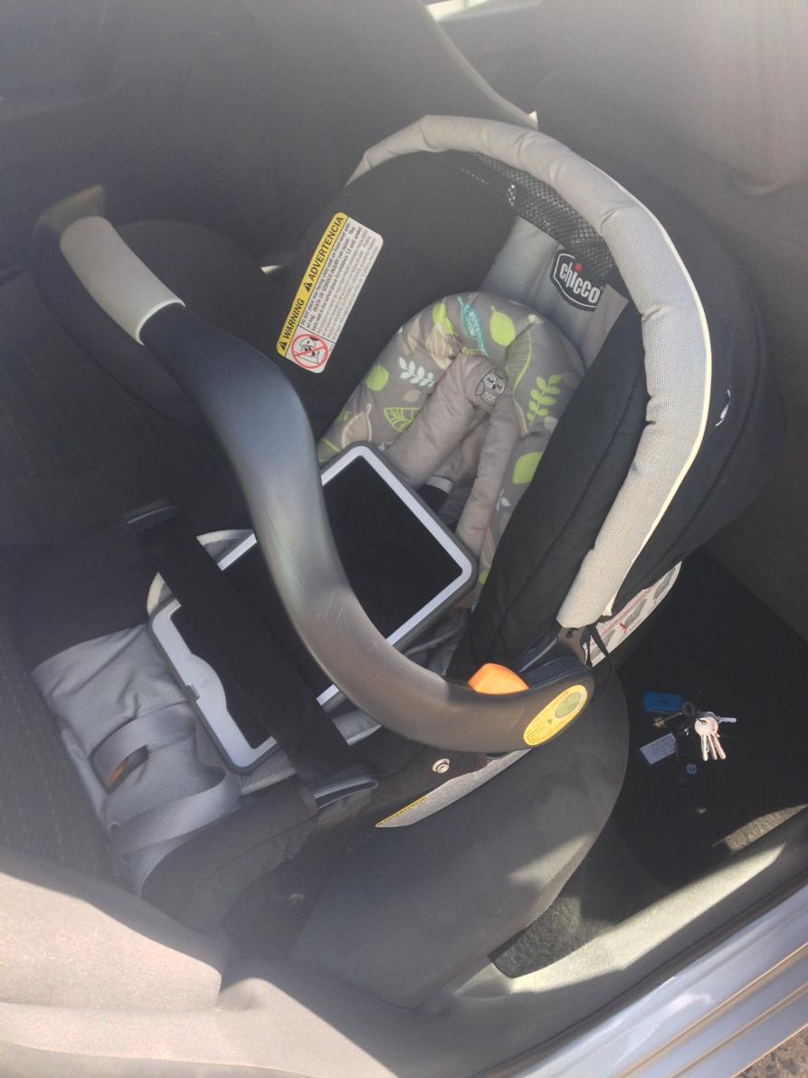 RedeemedMess's tweet photo. Trial run on the way to the hospital. http://t.co/kXzNbFalo7