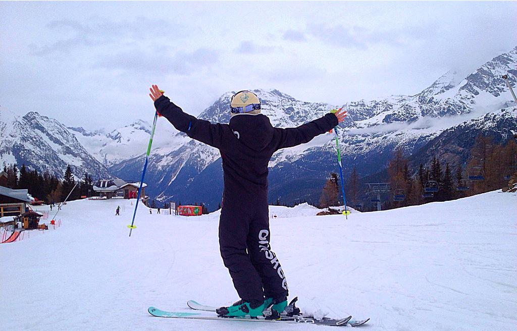 Happy to have landed two clean jumps at the Junior World Champs, finished up in 13th 😊 <a href="/Oneskee_ZipUp/">Oneskee</a>