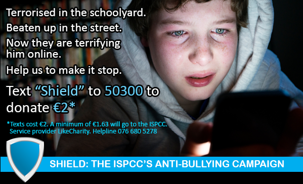 ISPCCChildline's tweet photo. #Cyberbullying can have profound effects on a child’s emotional resilience &amp; self-esteem #ISPCCShield http://t.co/NVKCAIeE8a
