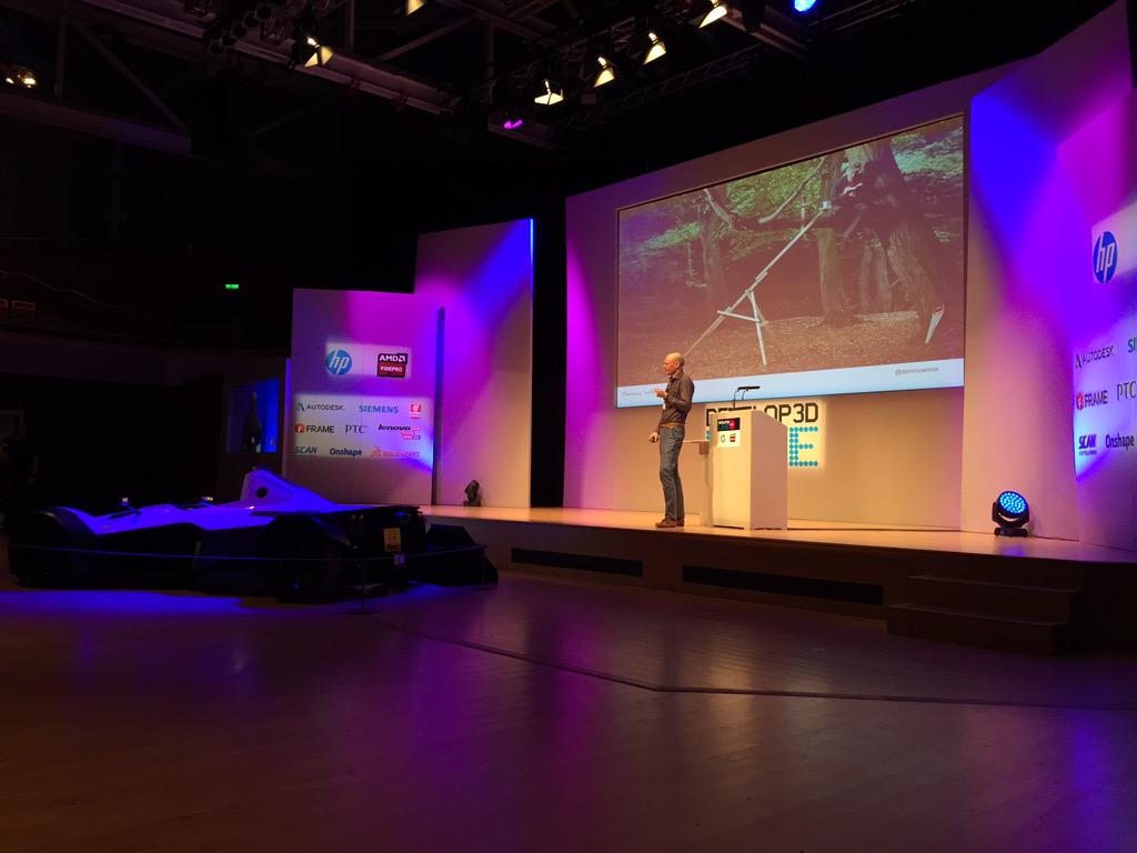 jonathankitchen's tweet image. At #Develop3DLive great speaker talking about idea creation #dominic Wilcox