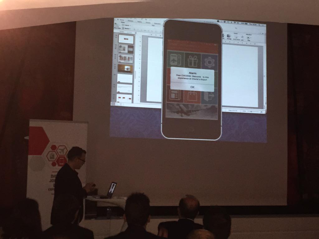 ISAPOLO74's tweet photo. #realtimeoracle Oracle Live Experience Demo http://t.co/RIFKAOUcp0