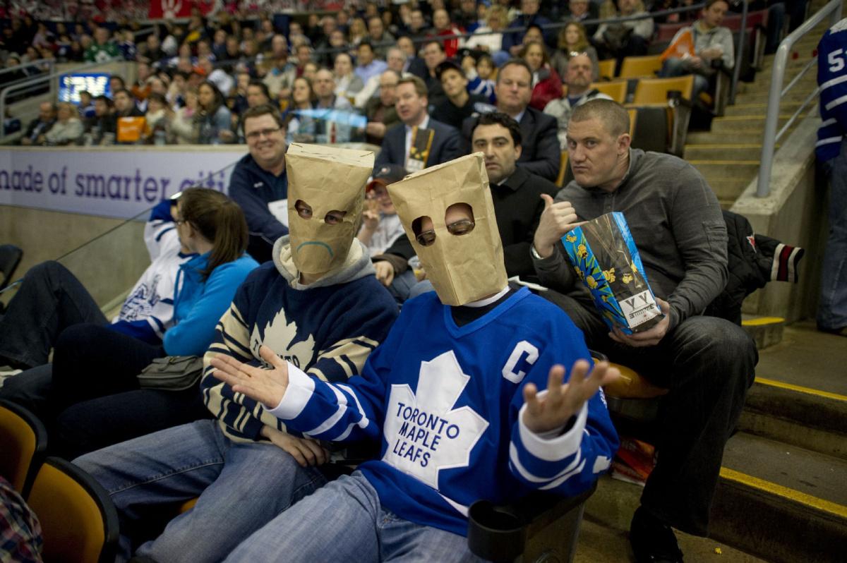 LeafsWalkOut's tweet photo. "@StarSports: Message to Maple Leafs: 'Yes, you can lose a fan base'
http://t.co/ajJudnR1A5 http://t.co/1AWllsJbDy"