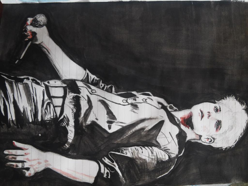 plainityy's tweet image. @gerardway i drew you, what do you think?? &amp;lt;3
