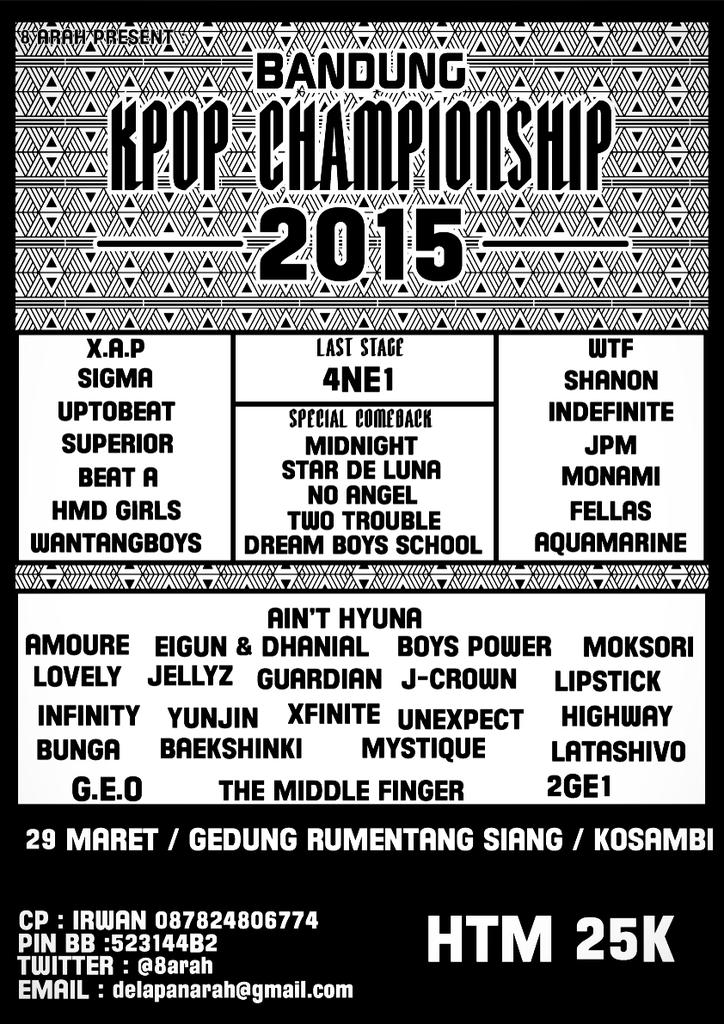 Ayo jgn lupa 3 hari lagi di Rumentang Siang ! Pd dateng ya !