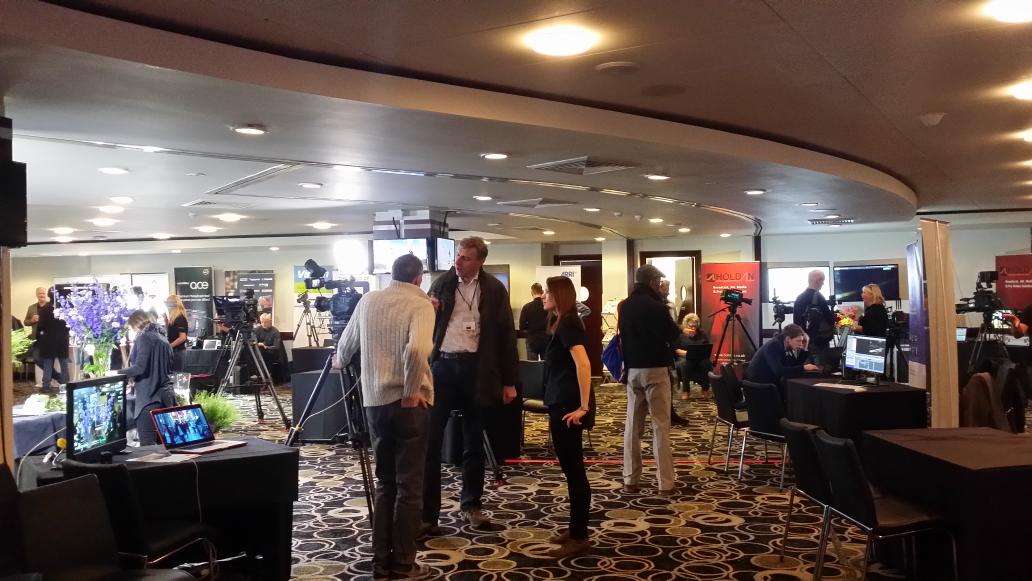 bectu's tweet image. Good atmosphere building here @LookListenExper #LLEx2015 #chelseafootballclub as the organisers prepare to open doors