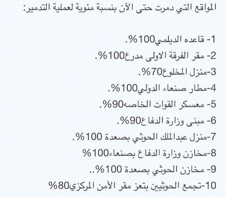 News_Brk24's tweet photo. صورة🔴

نسبة المواقع التي دُمرت التابعة لجماعة الحوثيين بعد عملية #عاصفة_الحزم ..

#اليمن_والحوثيين 

- http://t.co/rkMyGEUZGP