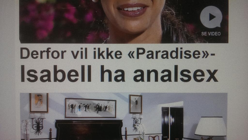 hugo1977's tweet photo. Vi kan vel allerede utrope dagens viktigste nyhetssak. #nettavisen #paradisehotel #toern http://t.co/RybxsCE7Er