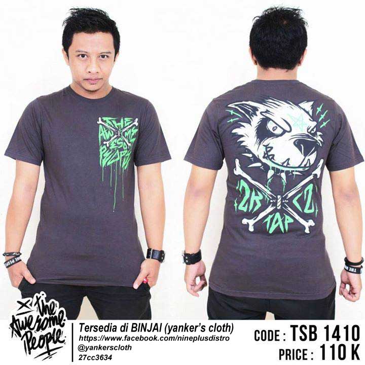 TSB 1410 | from #THEAWESOMEPEOPLE | TERSEDIA di #BINJAI | #yankerscloth | 
facebook.com/nineplusdistro | pin:27cc36e4