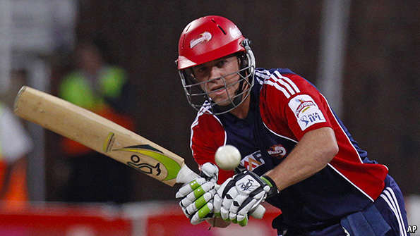 TheEconomist's tweet photo. English cricket is being hampered by a lack of involvement in the Indian Premier League http://t.co/zpdGkfkhxL http://t.co/S3RhecDHDe