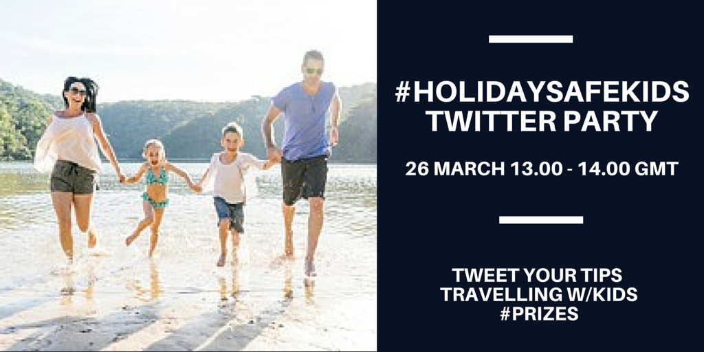 BritMums's tweet photo. Packing to go away? Share your tips for travelling with kids today at 1 in our #HolidaySafeKids twitter party #prizes http://t.co/vTPCqQuhEA