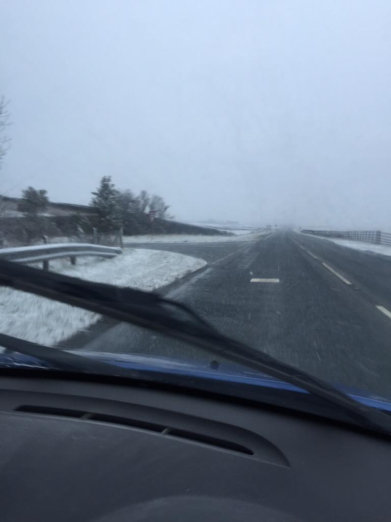 Jenny_Nolan_'s tweet photo. Ok March hate yesterday! Sub zero temperature and snow today! #springeatch http://t.co/OJTEmyXLI4