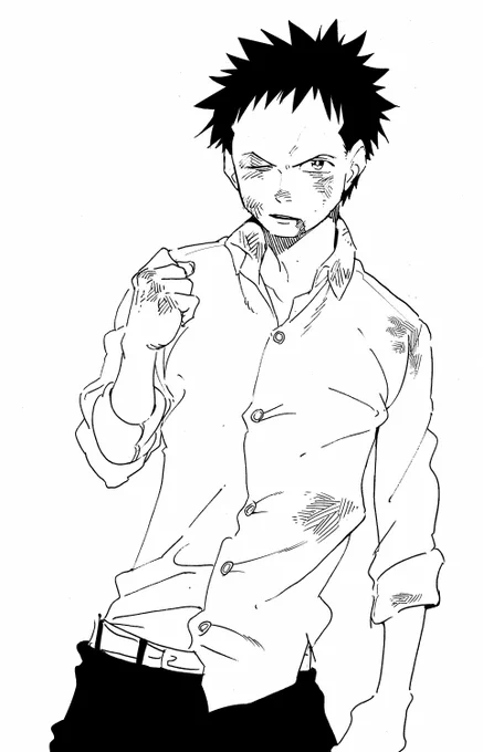 楽描き男の子その2^^ 