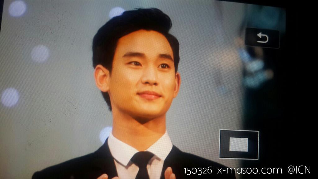 xmasoo_com's tweet photo. 150326 프로듀사에서 만나자 곧. 두근두근 #김수현 #KimSooHyun http://t.co/F026DFMZBF
