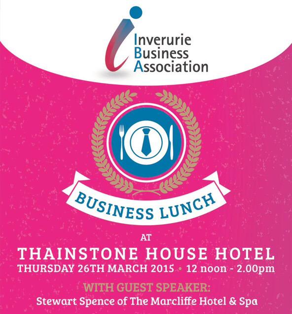 Thanks to all who attended our  Business Lunch today! #loveinverurie #loveaberdeenshire #lovescotland