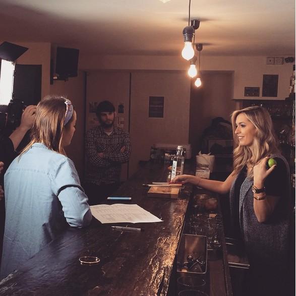 Jess_Markwood's tweet photo. Great day filming with @camila_carril at @184hackneyroad mescal bar yesterday. http://t.co/i5csLIjETC