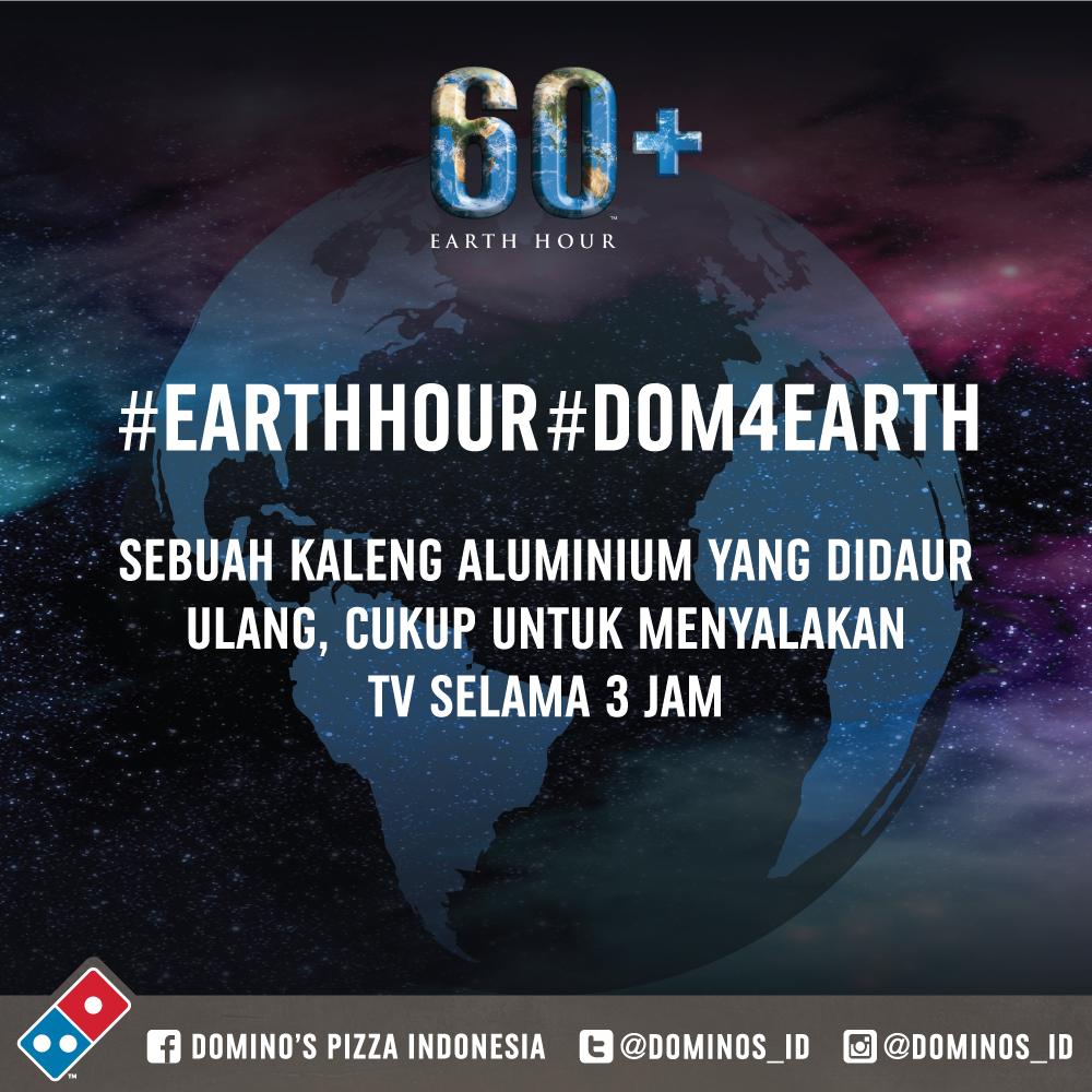 Kaleng aluminium = energi. Let's recycle!!! <a href="/EHindonesia/">Earth Hour Indonesia</a> #EarthHour #Dom4Earth