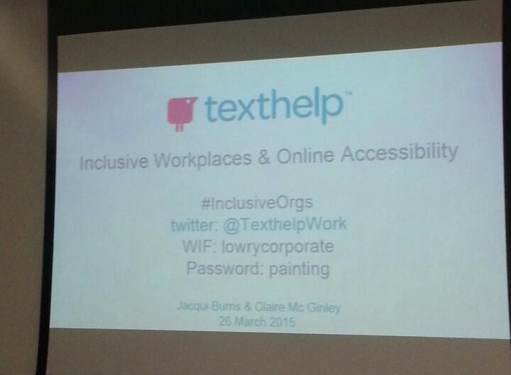 unionlearnnw's tweet photo. Assistive technology seminar around available software is filling up! http://t.co/SJ2mmUPym9