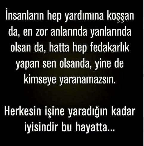 Bosuna beklenti icine girmemeli ;)